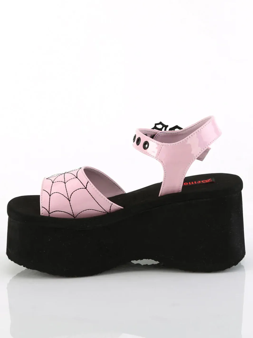 DEMONIA FUNN-10 - PINK HOLO PATENT ✰ PRE ORDER ✰