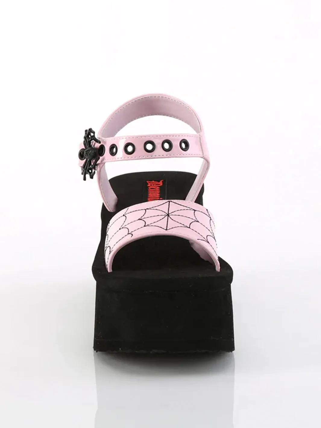 DEMONIA FUNN-10 - PINK HOLO PATENT ✰ PRE ORDER ✰