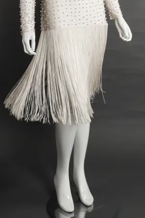 Diamonds & Pearls Fringe Dress