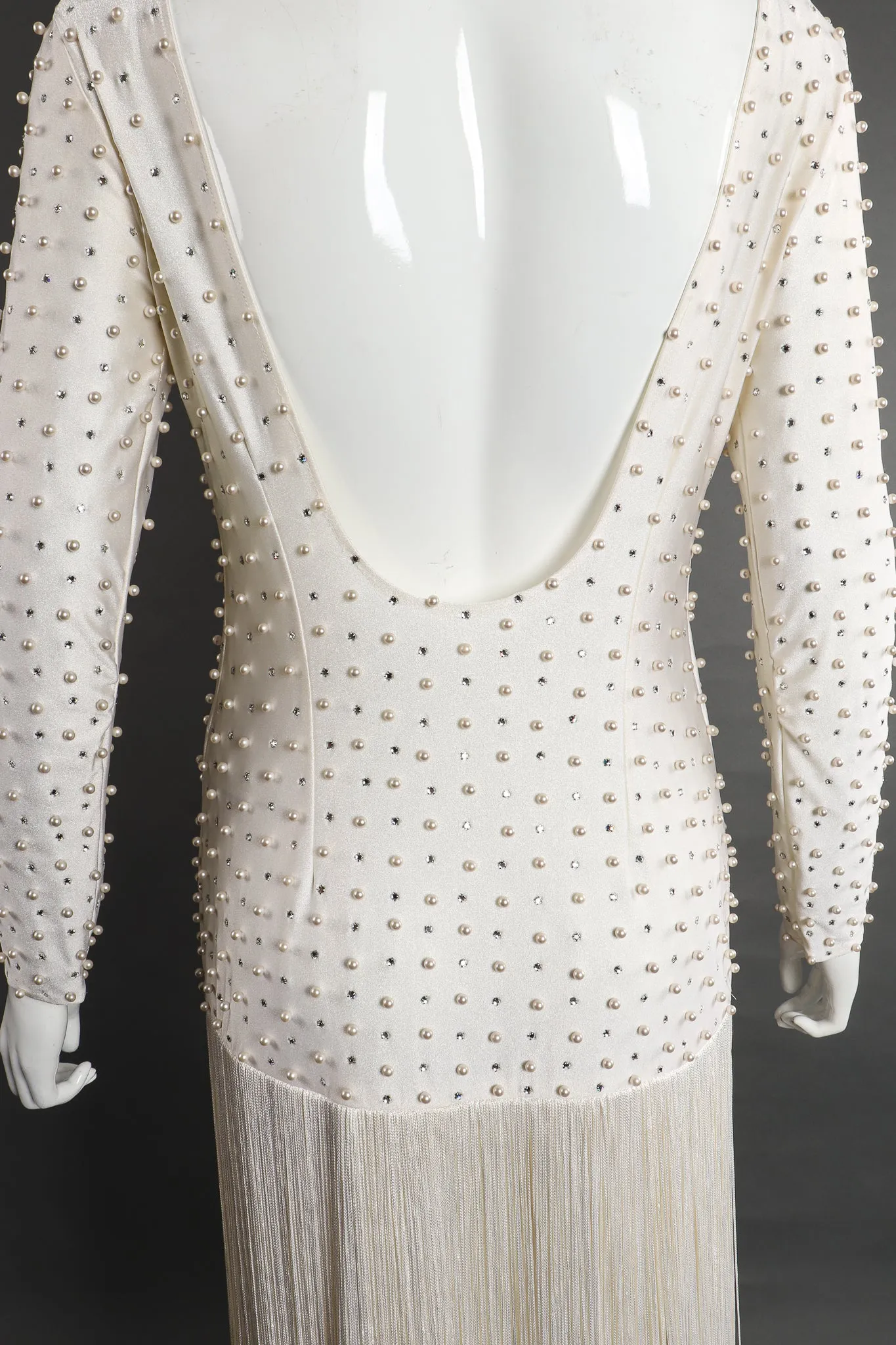 Diamonds & Pearls Fringe Dress