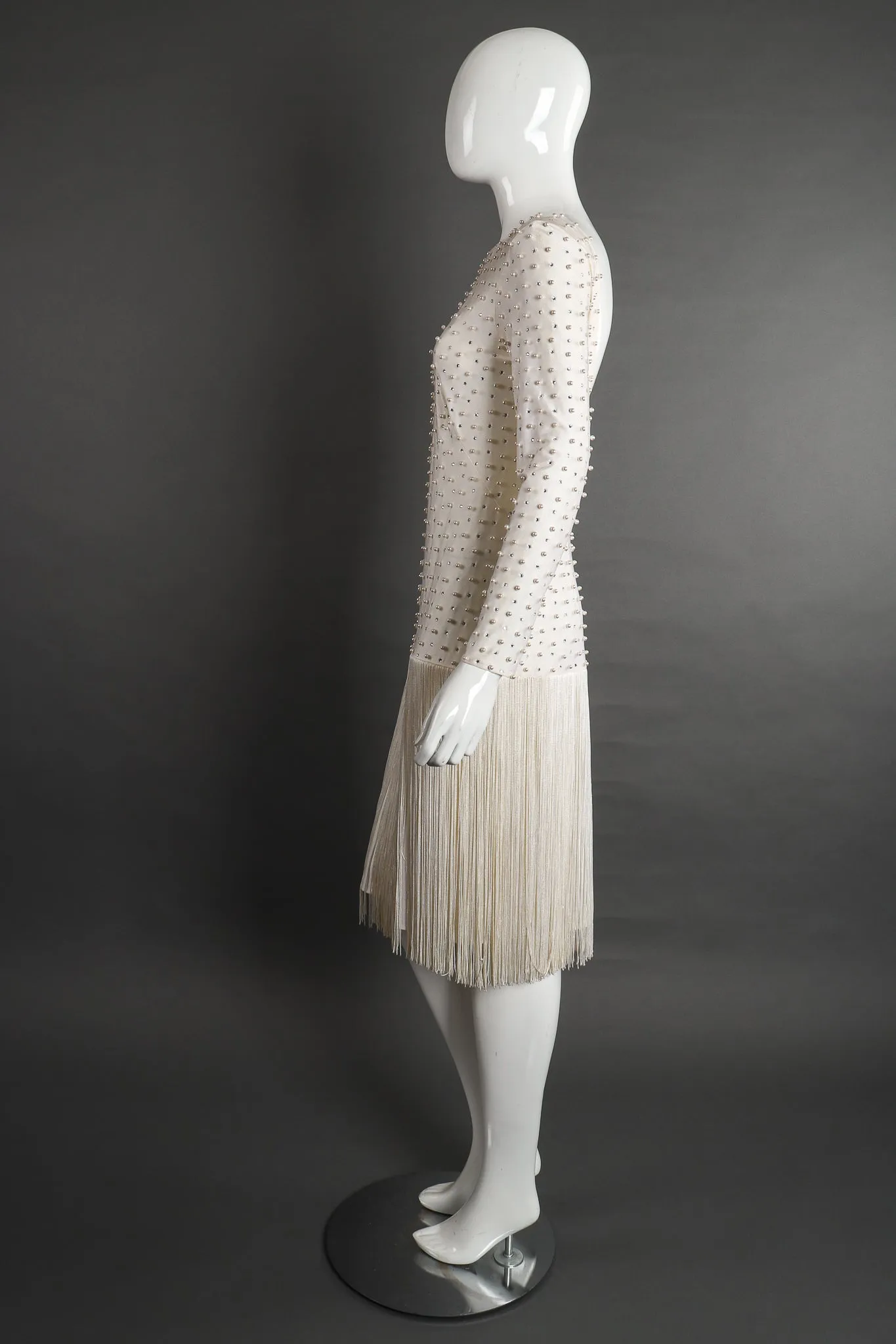 Diamonds & Pearls Fringe Dress