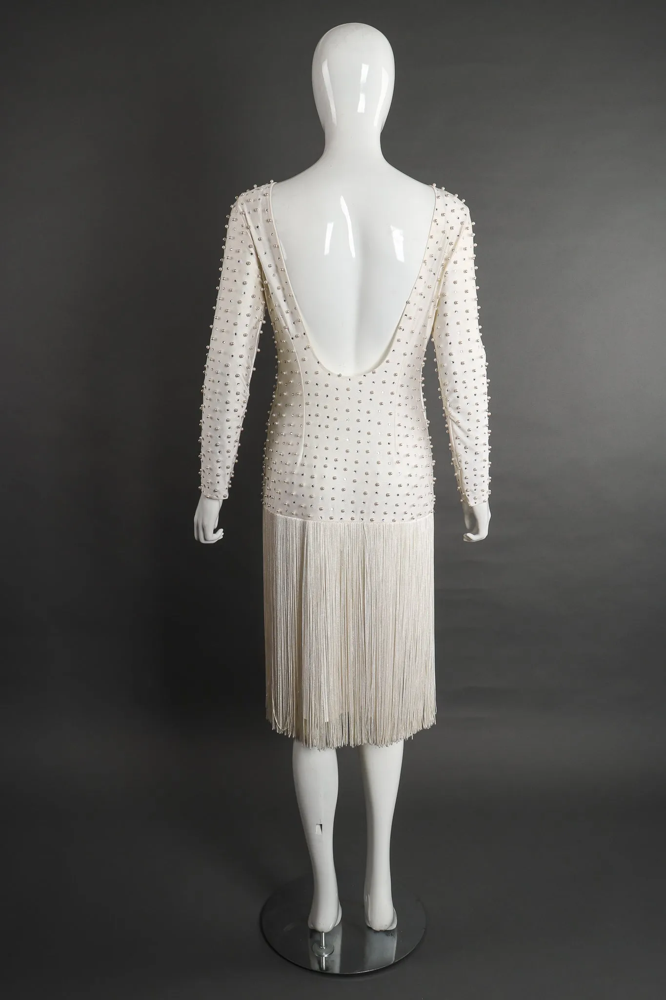 Diamonds & Pearls Fringe Dress