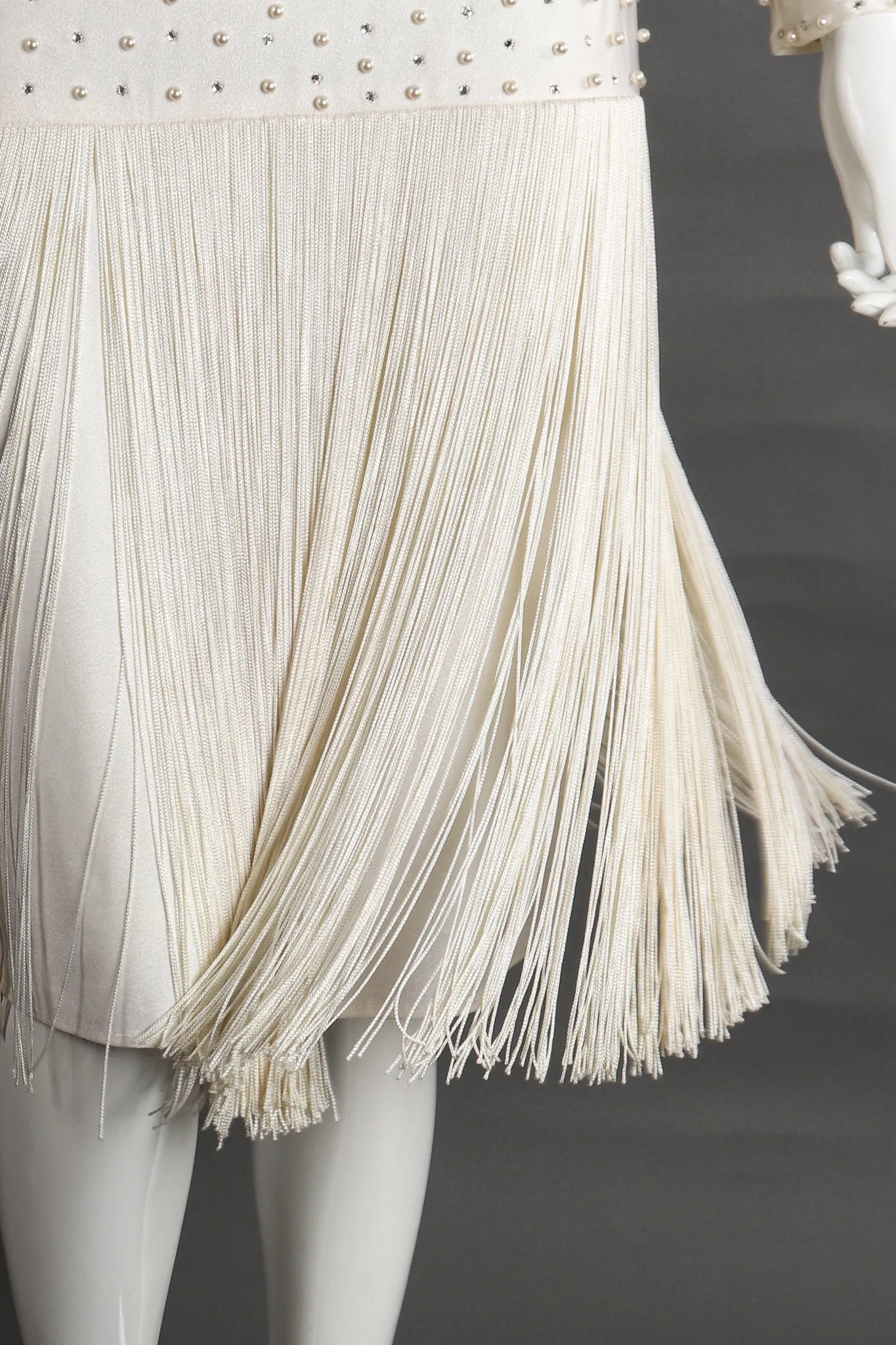 Diamonds & Pearls Fringe Dress