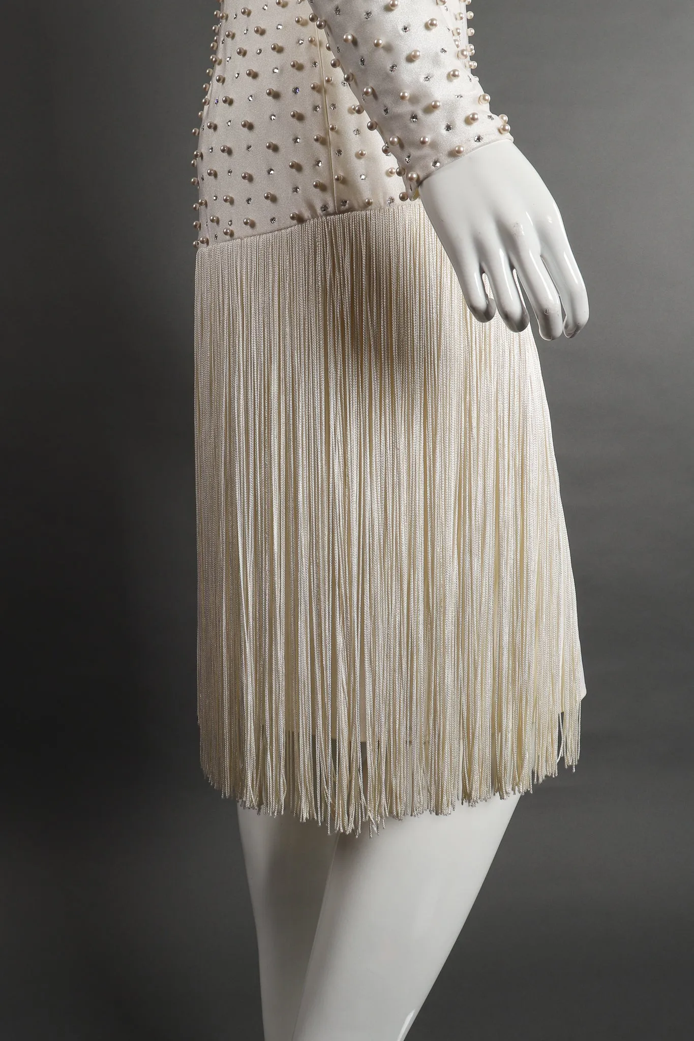 Diamonds & Pearls Fringe Dress