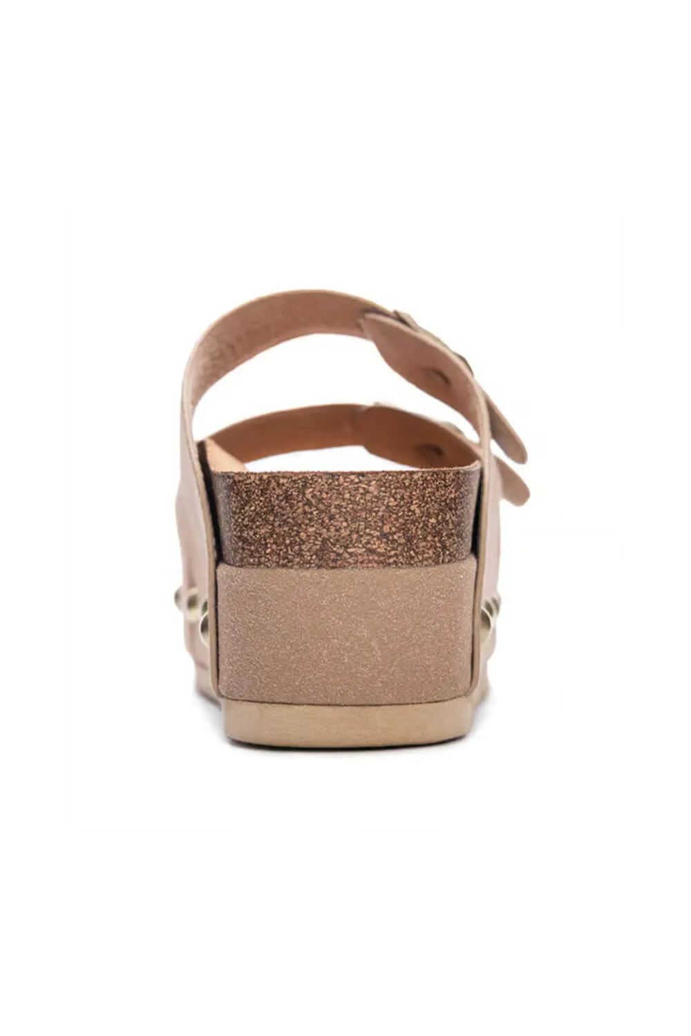 Dirty Laundry Pueblo 2 Band Platform Sandals for Women in Tan | PUEBLO-TAN