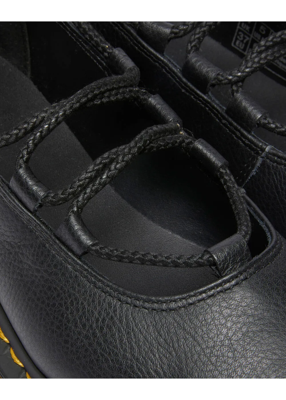 Dr. Martens Elphie II Virginia Leather Ballerinas Black