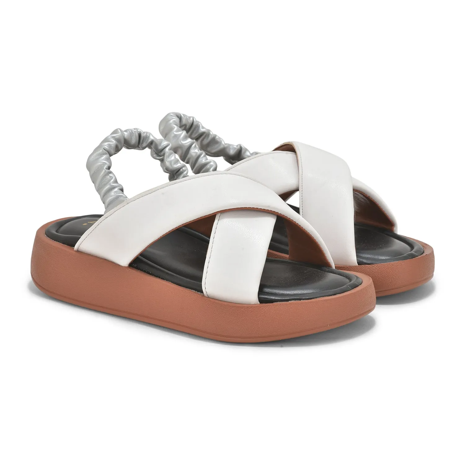 Dual Criss-Cross Sandals
