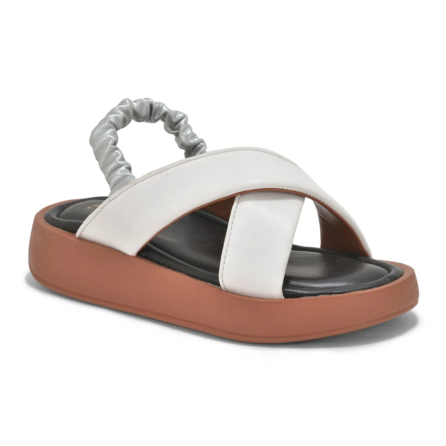 Dual Criss-Cross Sandals