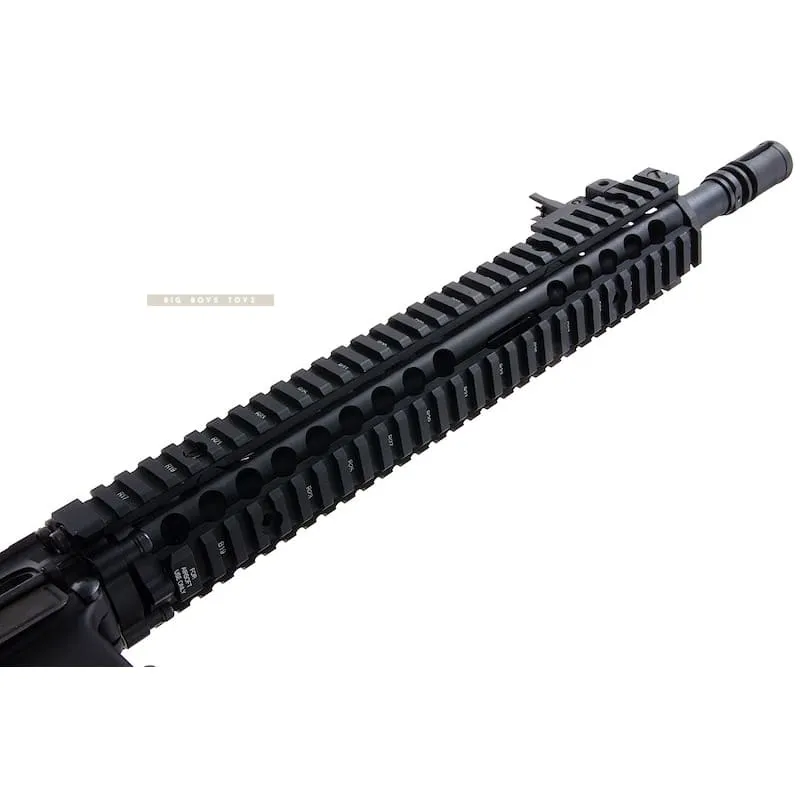 EMG Colt Licensed Daniel Defense 12.5 inch M4A1 SOPMOD Block 2 GBBR Airsoft - BK (by King Arms)