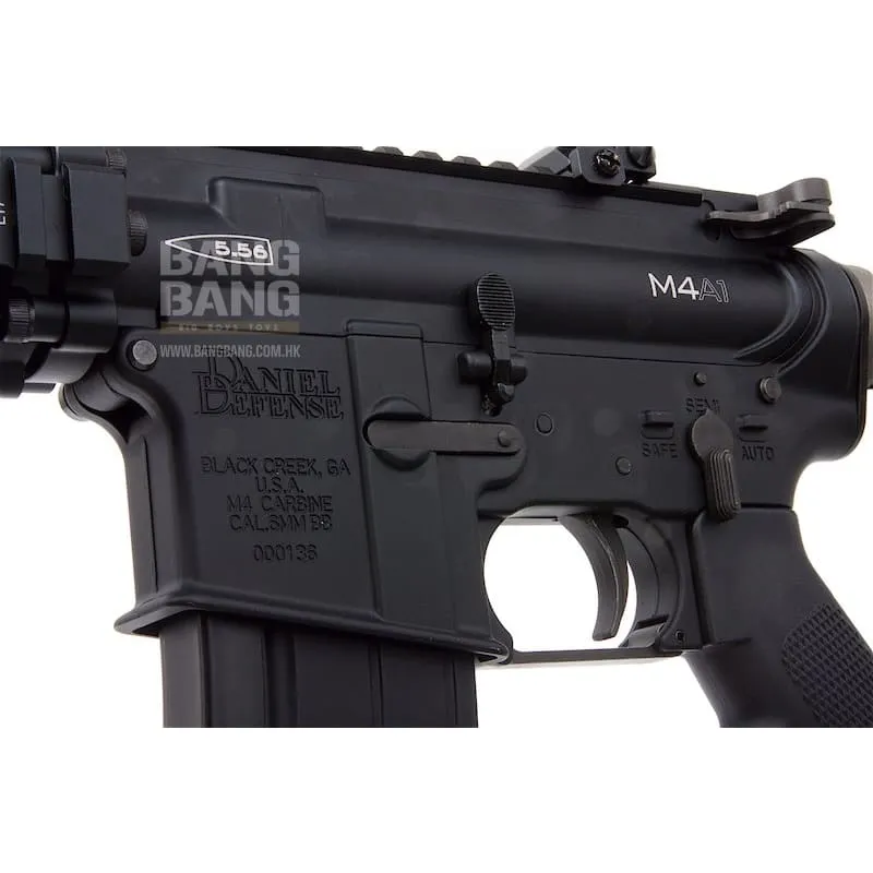 EMG Colt Licensed Daniel Defense 12.5 inch M4A1 SOPMOD Block 2 GBBR Airsoft - BK (by King Arms)
