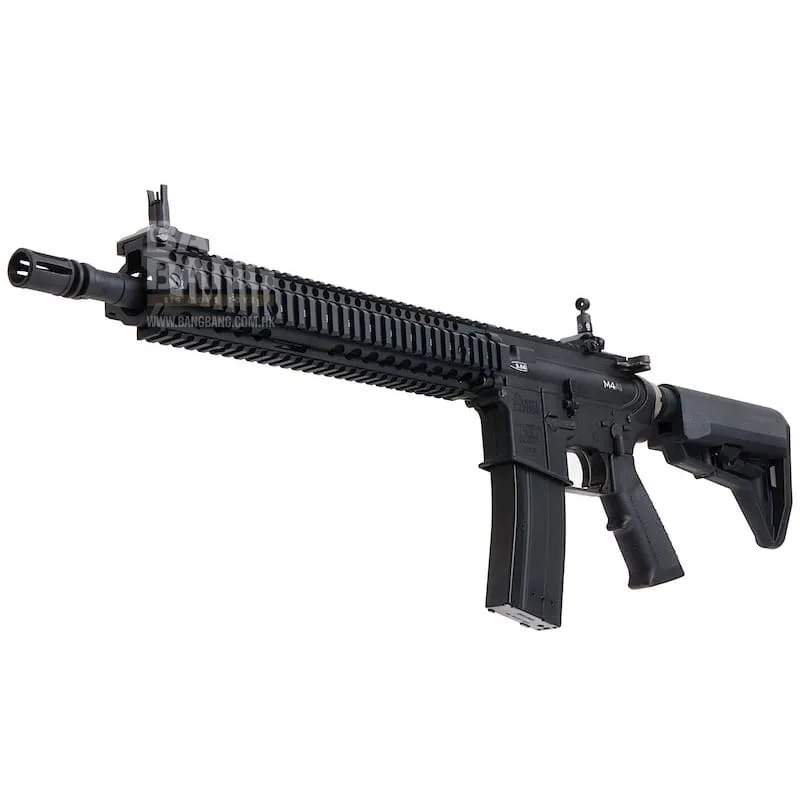 EMG Colt Licensed Daniel Defense 12.5 inch M4A1 SOPMOD Block 2 GBBR Airsoft - BK (by King Arms)