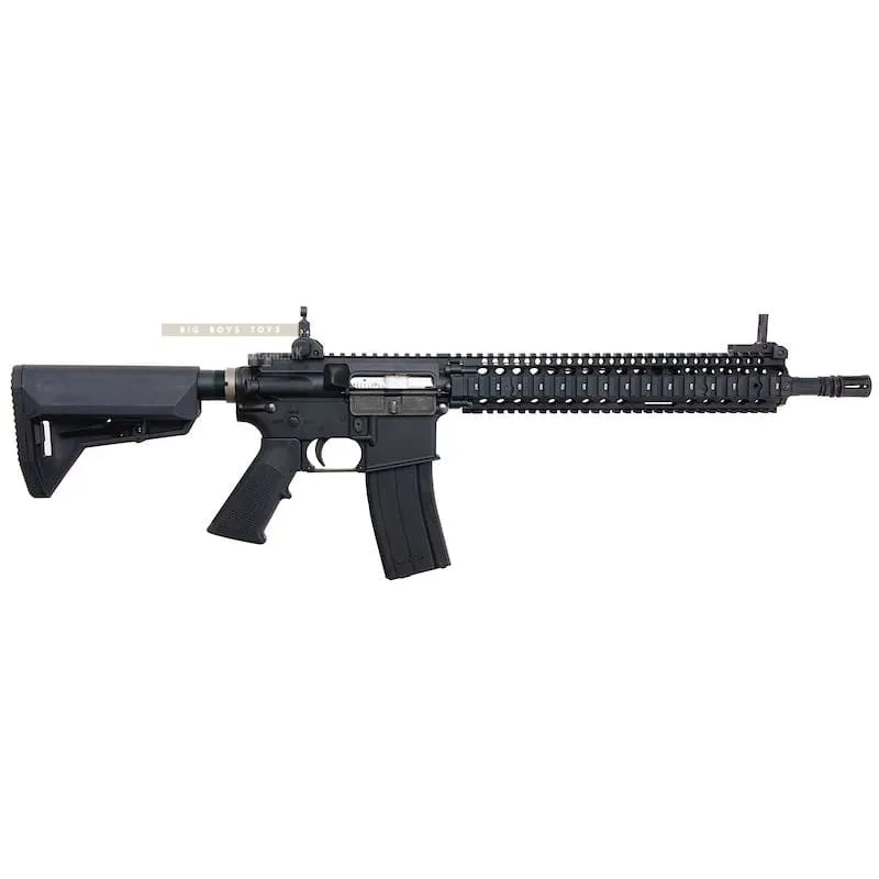 EMG Colt Licensed Daniel Defense 12.5 inch M4A1 SOPMOD Block 2 GBBR Airsoft - BK (by King Arms)
