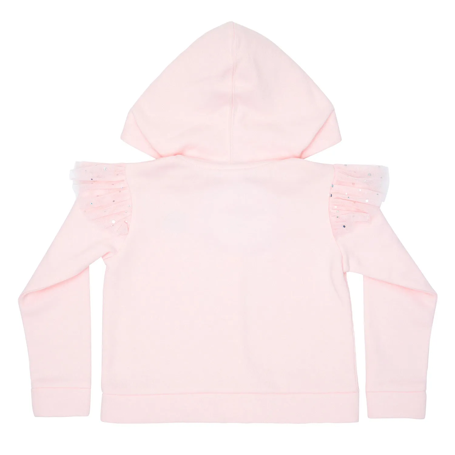 Evie: Tulle Frill Hoodie