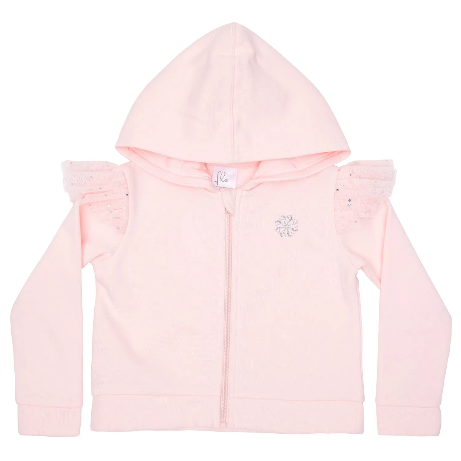 Evie: Tulle Frill Hoodie