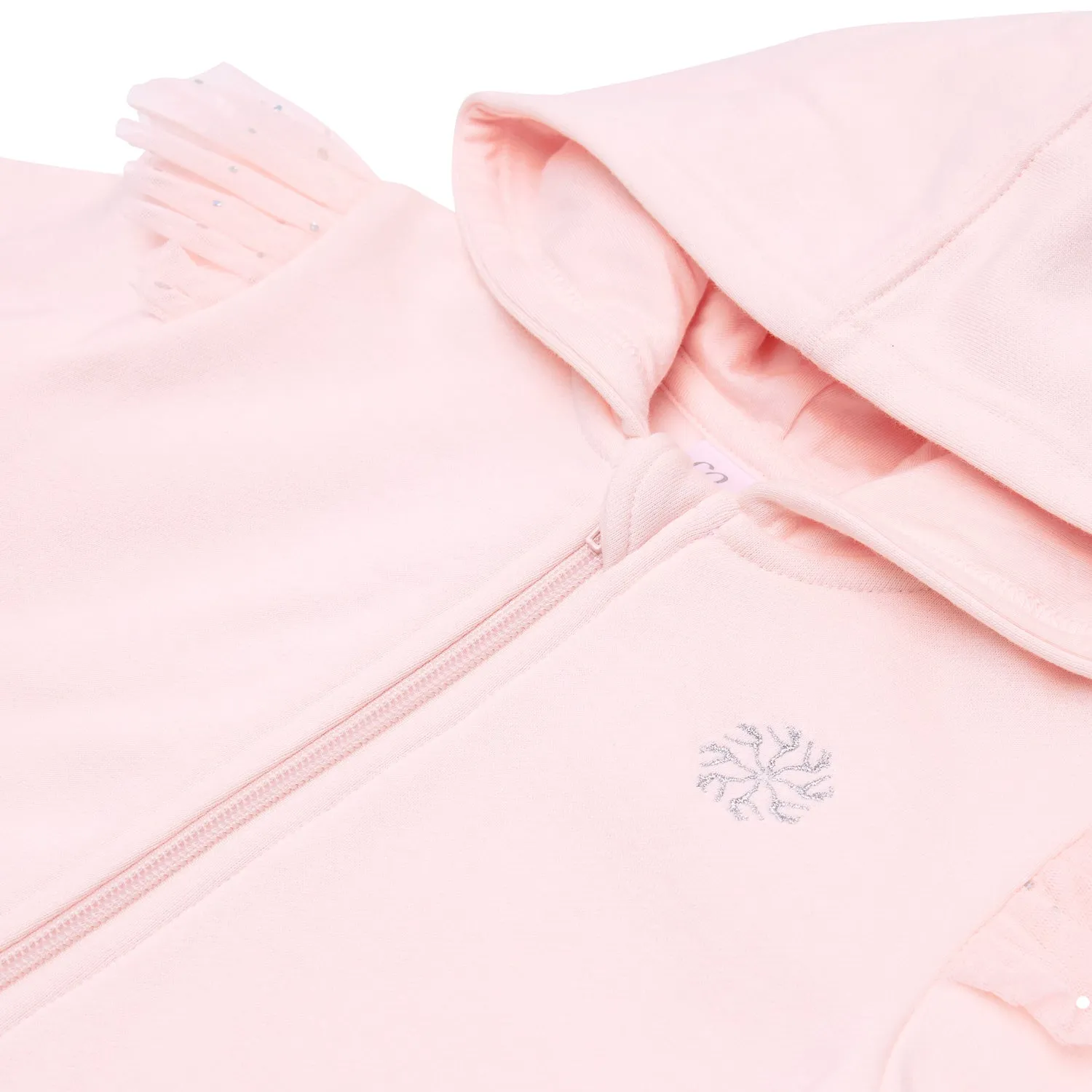 Evie: Tulle Frill Hoodie