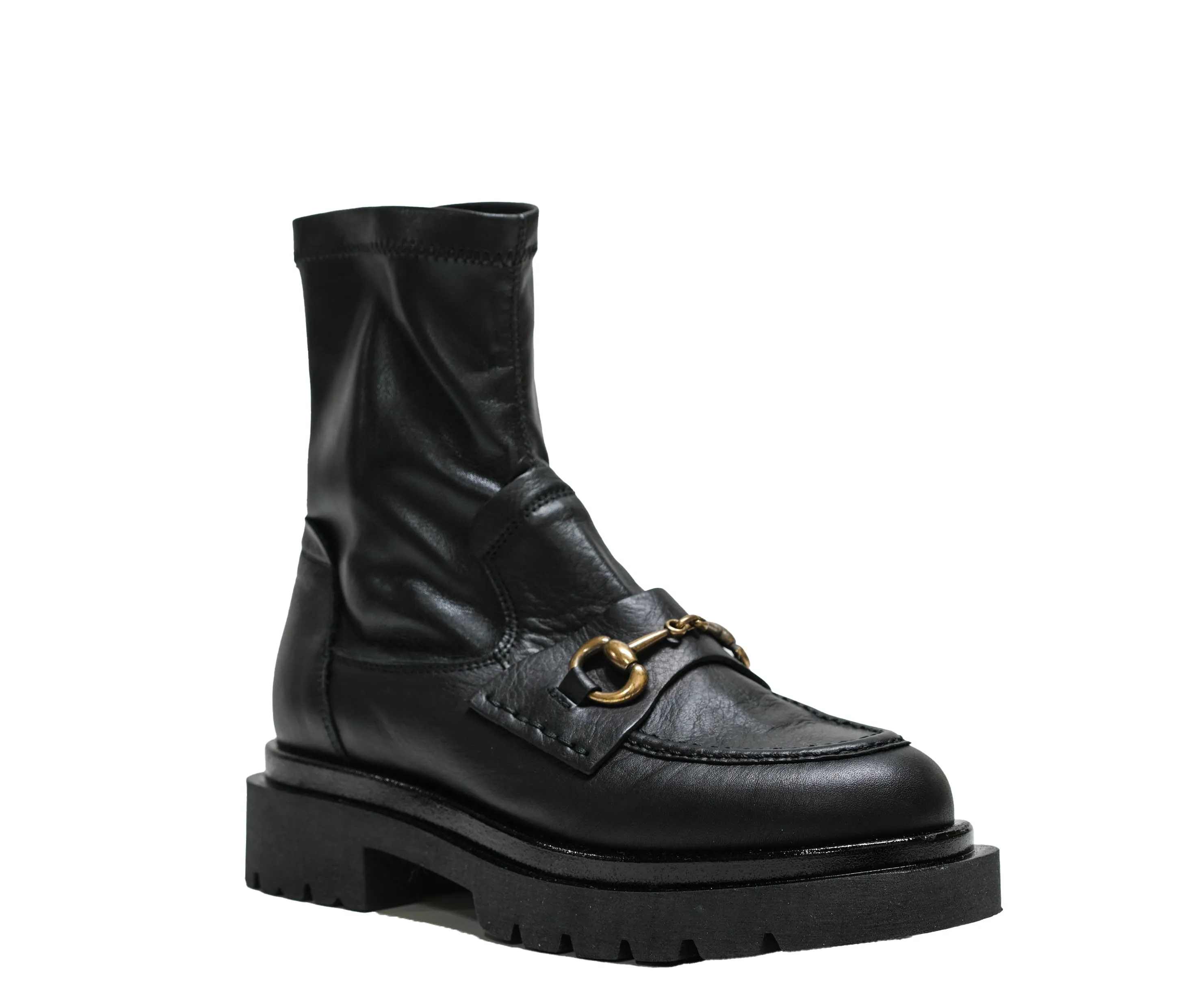 Fabio Rusconi Women's Black Ankle Boot Jerry 1478 30% OFF