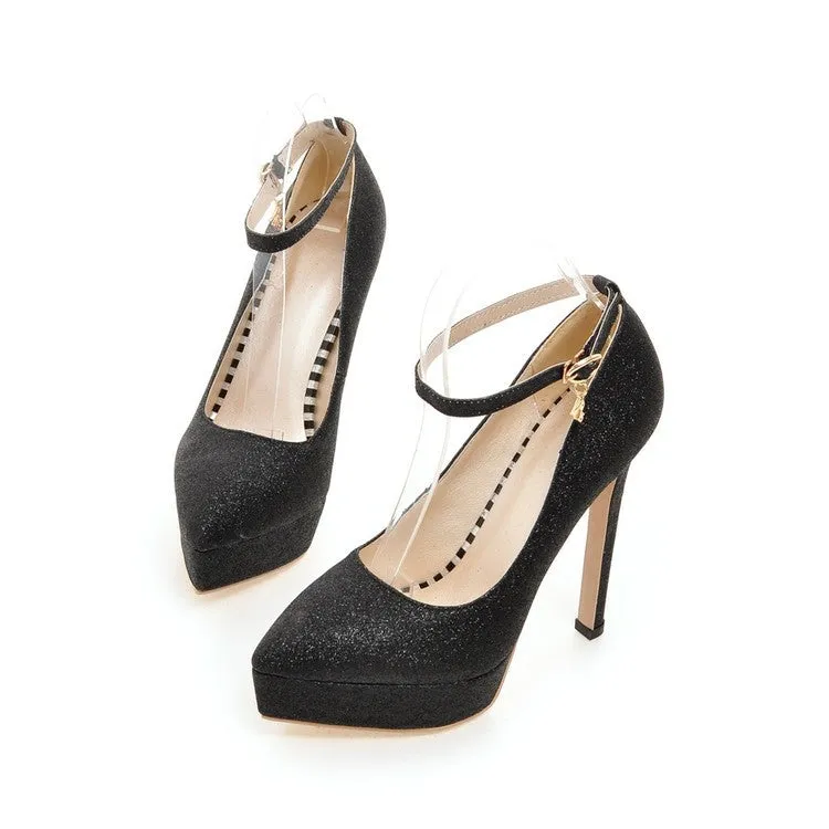 Fashion Classy Stiletto Platform Heels