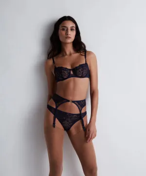 Feeling Myself Half-Cup Bra in Astral Blue