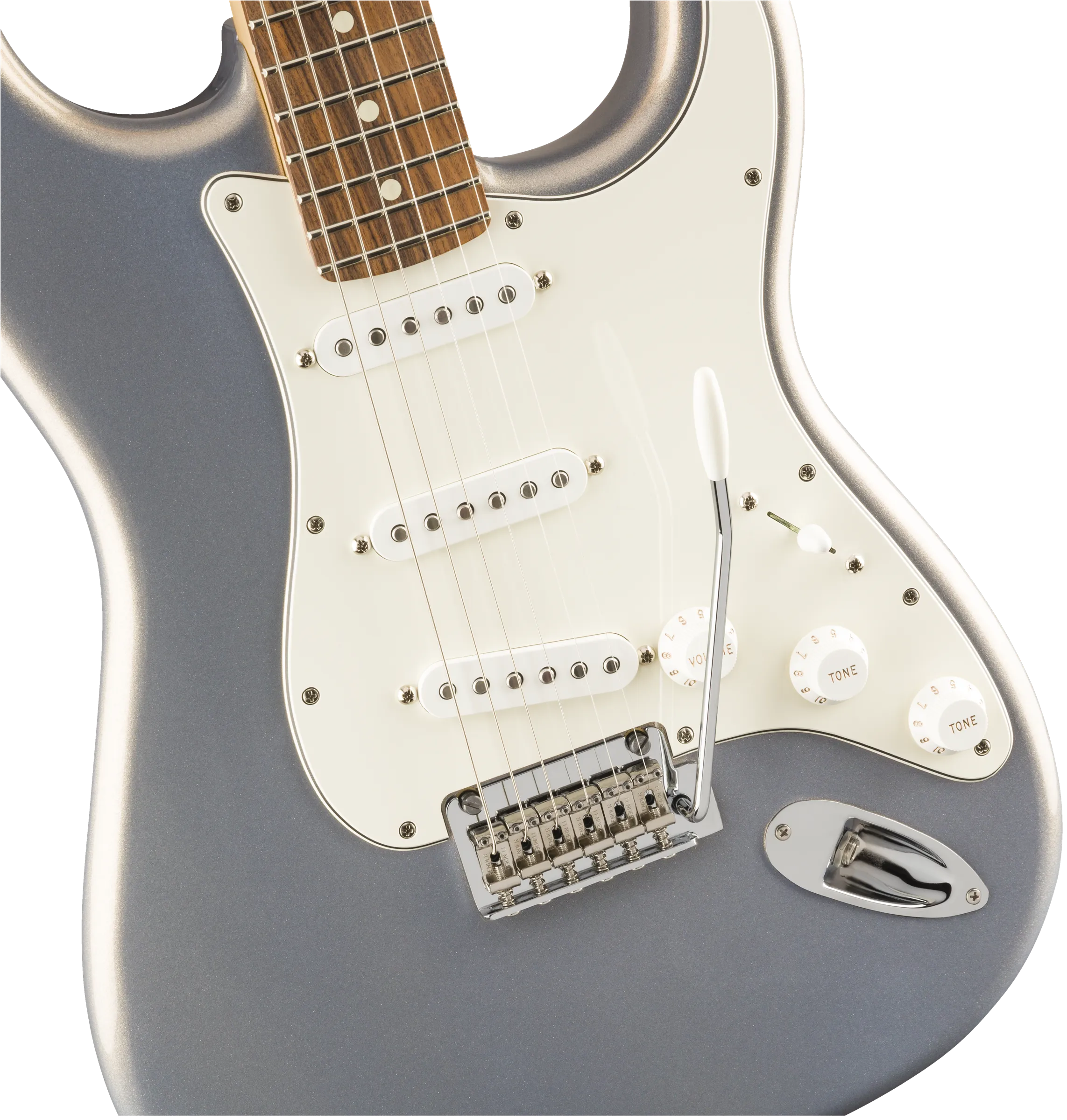 Fender Player Stratocaster®, Pau Ferro Fingerboard, Silver