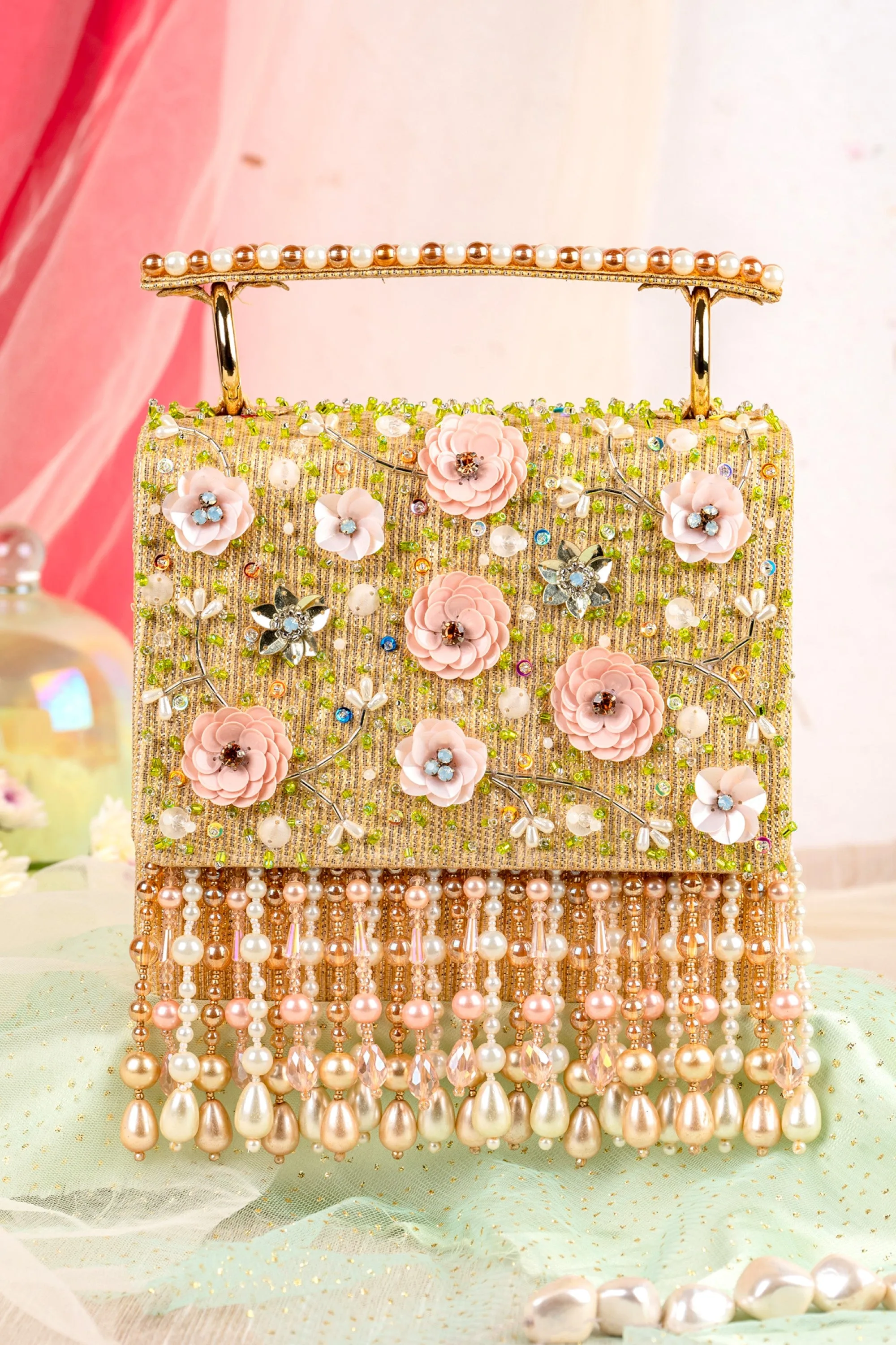 Firdaus Wedges & Clutch Combo