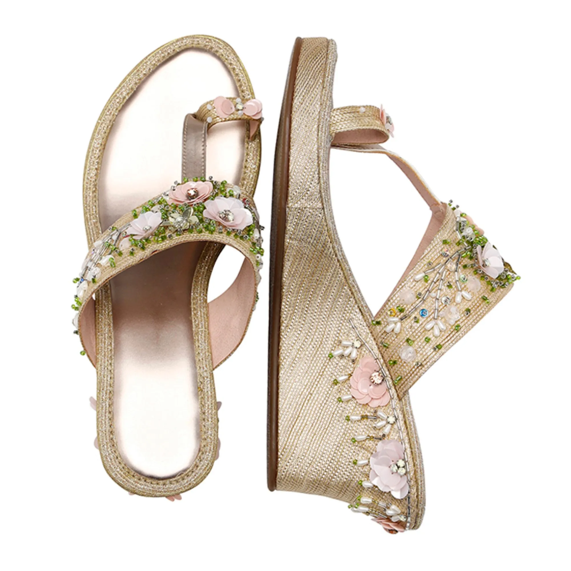 Firdaus Wedges & Clutch Combo