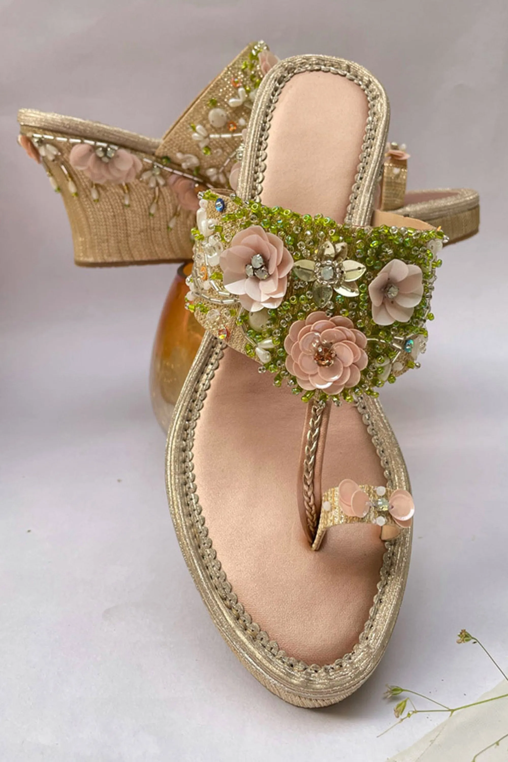 Firdaus Wedges & Clutch Combo