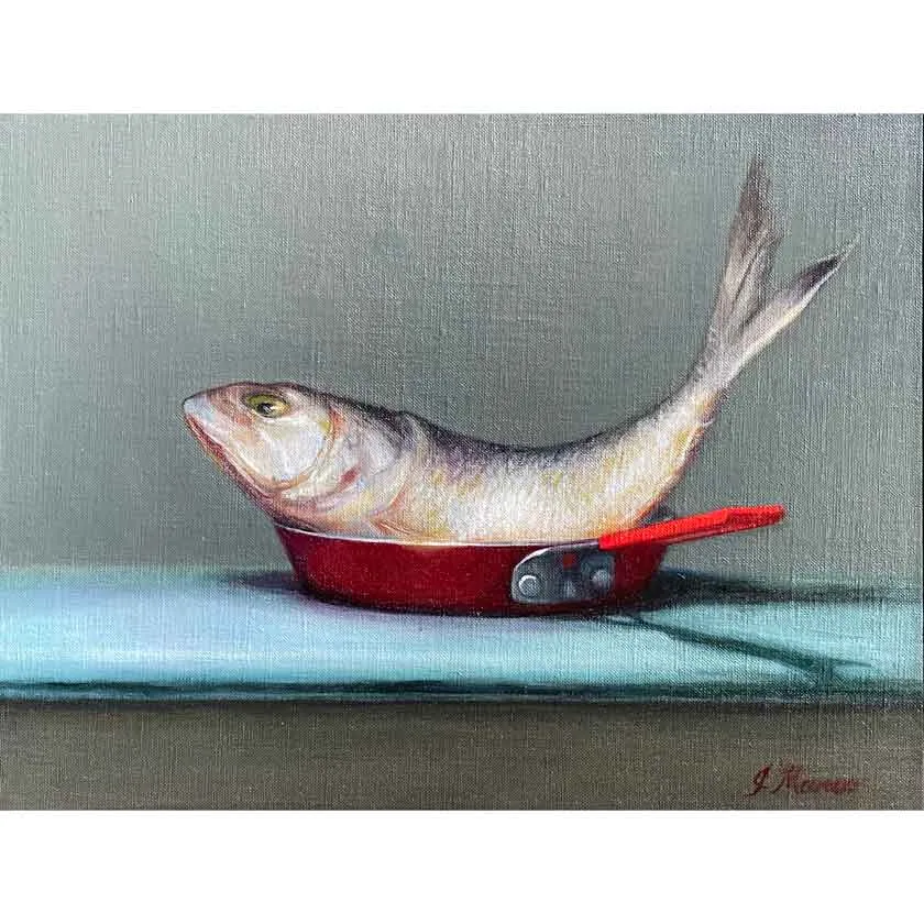 Fish Tale -Oil Painting SOLD
