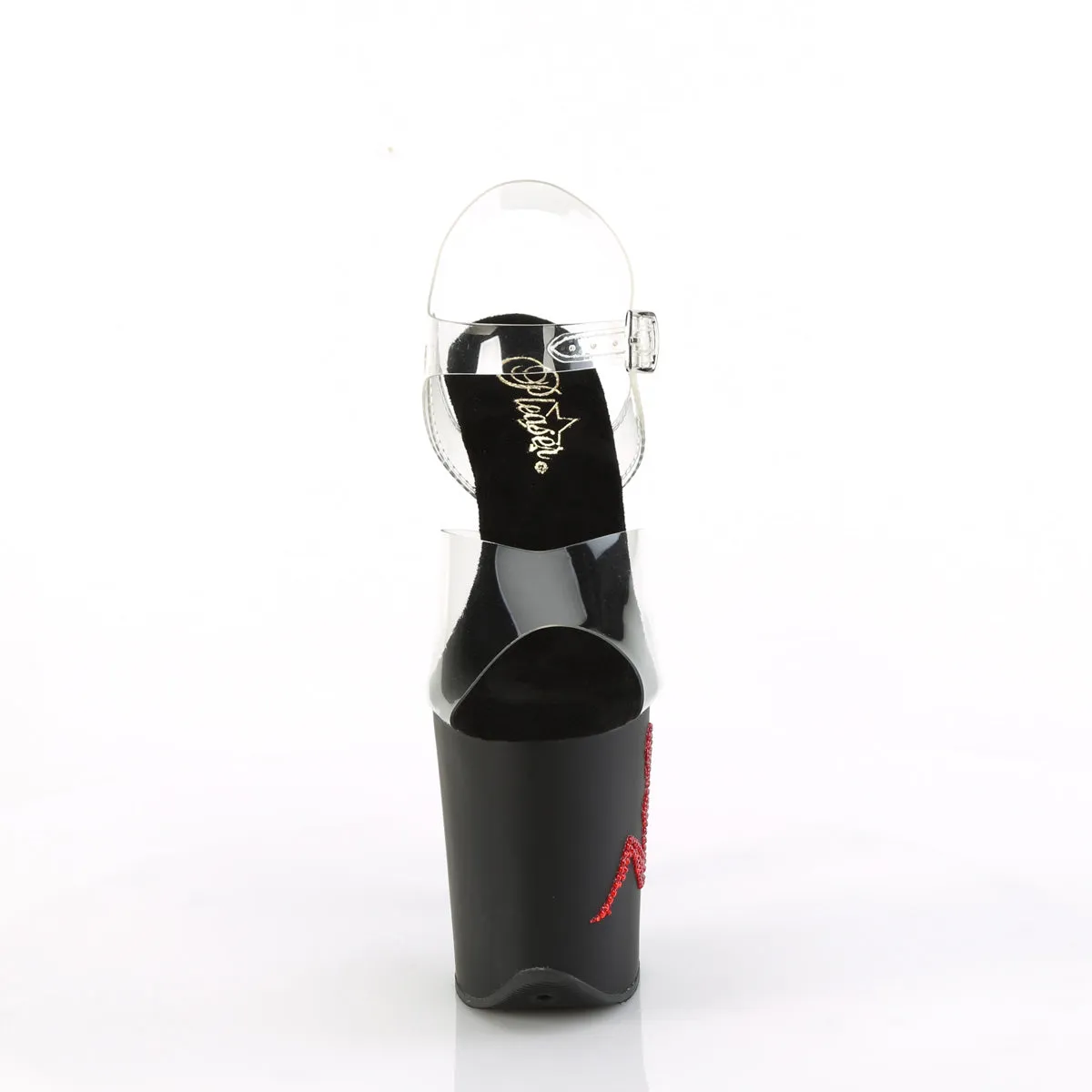 FLAMINGO-808TGRS  Clear/Black-Red
