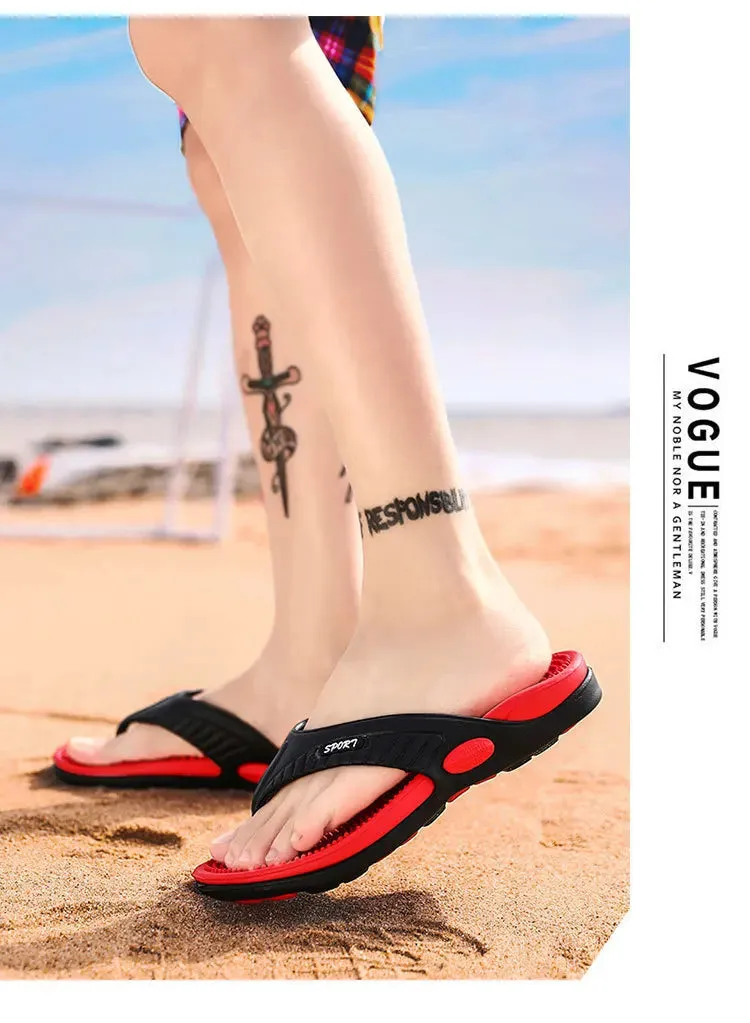 Flip-Flops – Large Size Beach Sandals, Outdoor Casual Slippers, Spring/Autumn New Arrival for Men