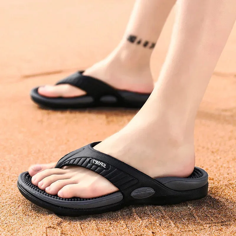 Flip-Flops – Large Size Beach Sandals, Outdoor Casual Slippers, Spring/Autumn New Arrival for Men
