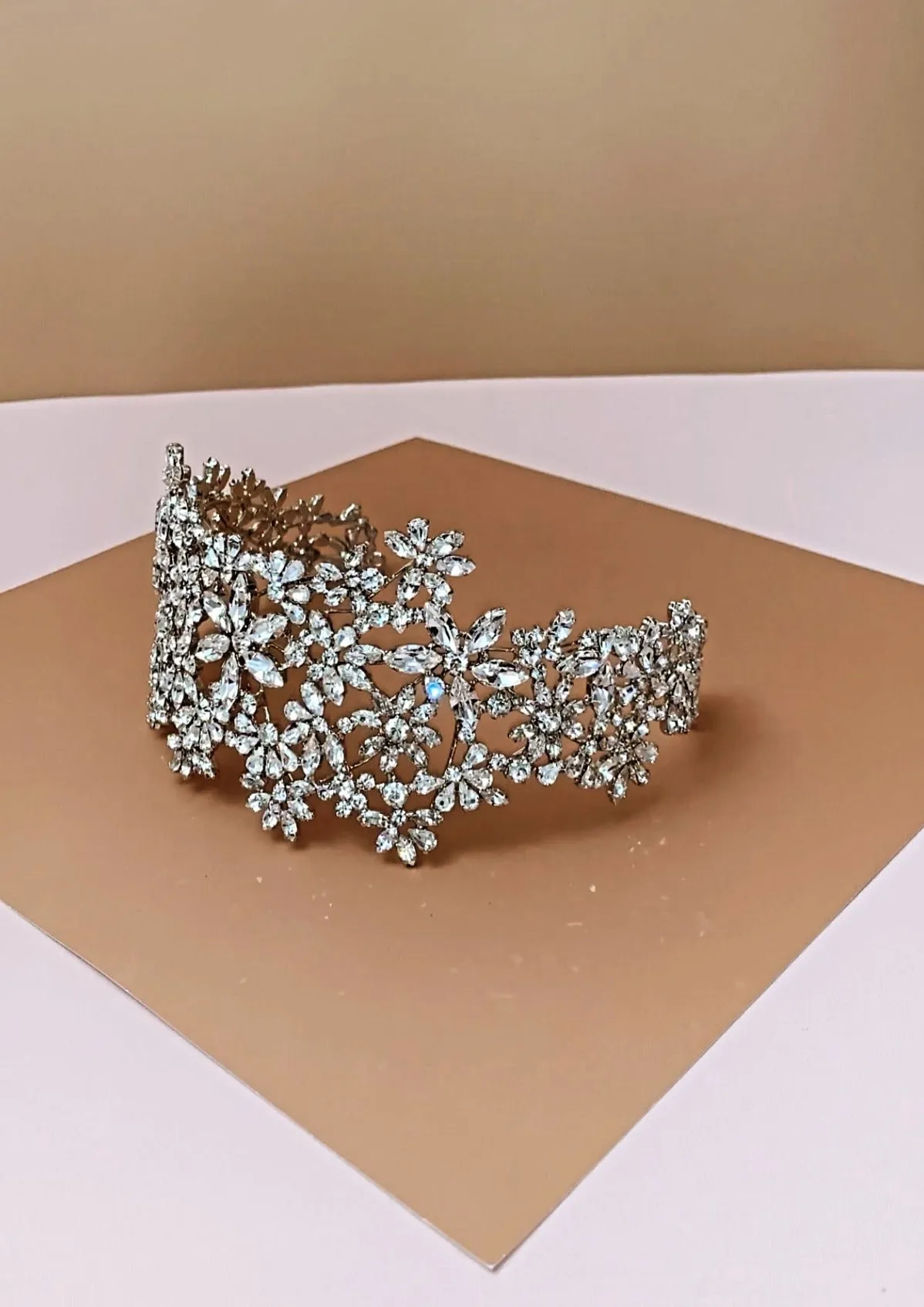 FLORENCE Wedding Headband, Swarovski Crystals Gorgeous Wedding Headpiece