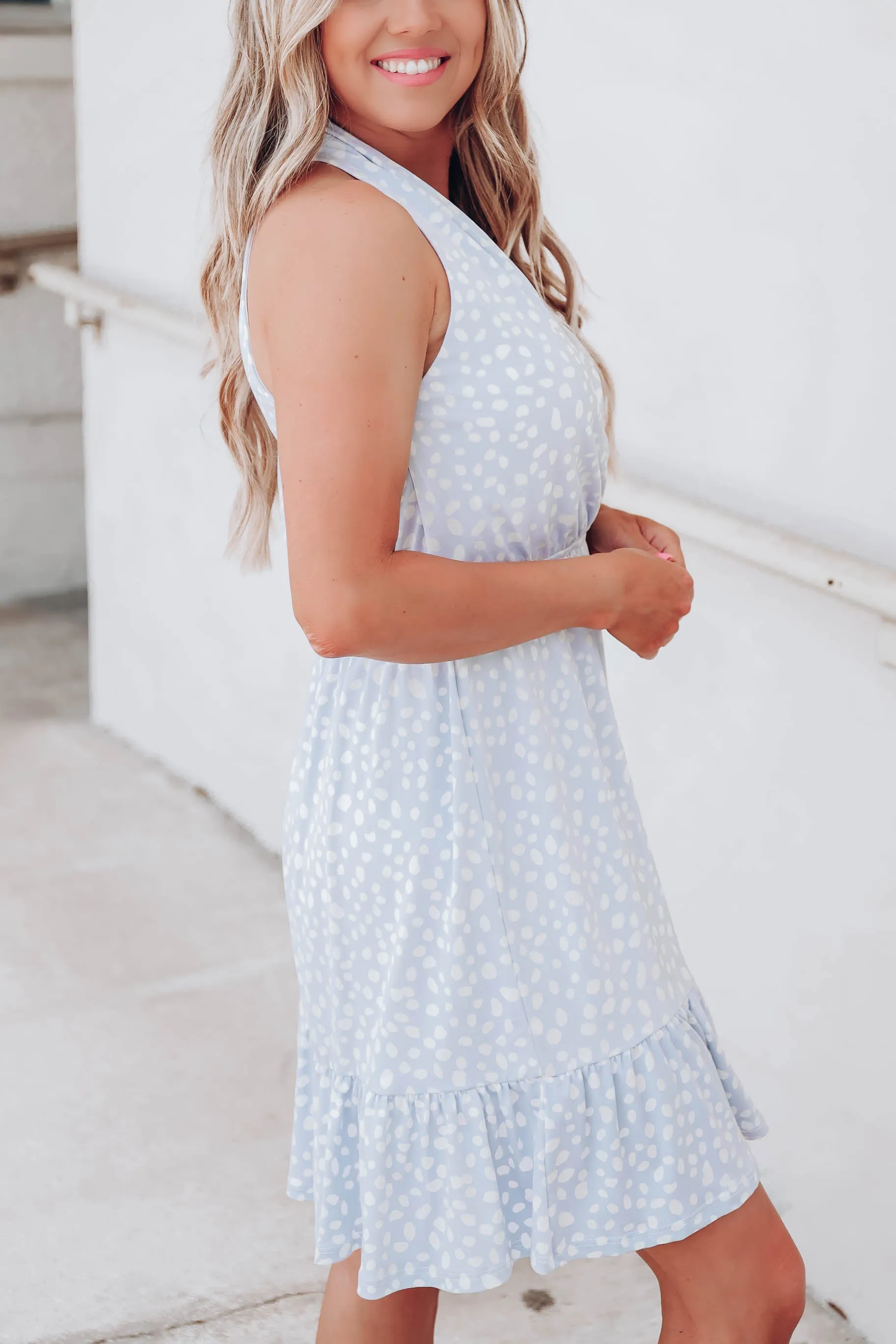 Florencia Dot Mini Dress - Final Sale