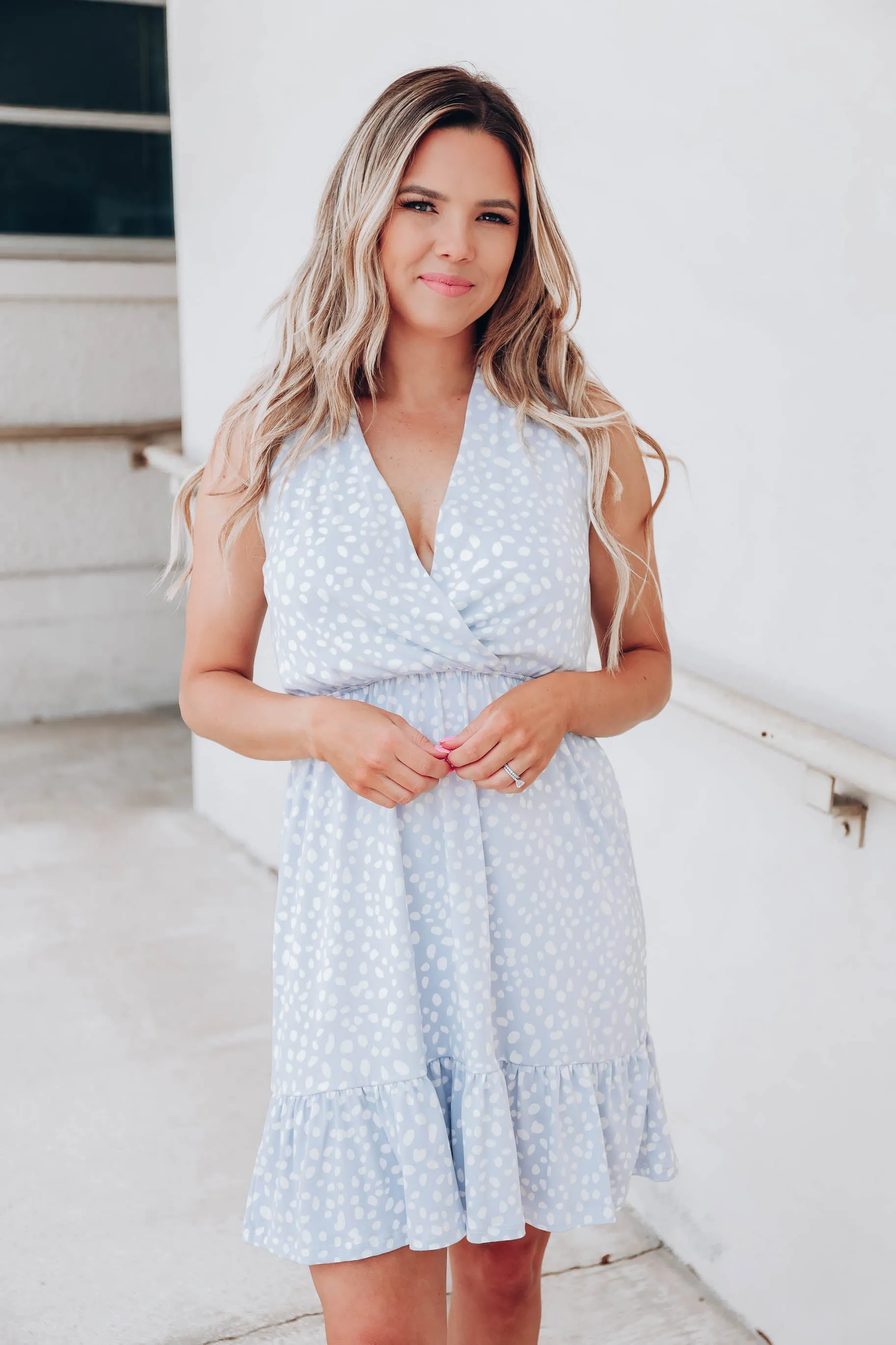 Florencia Dot Mini Dress - Final Sale
