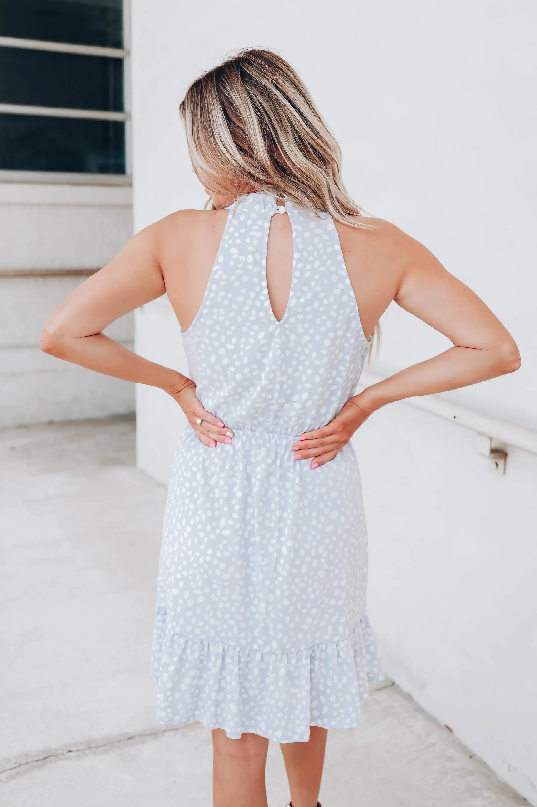 Florencia Dot Mini Dress - Final Sale
