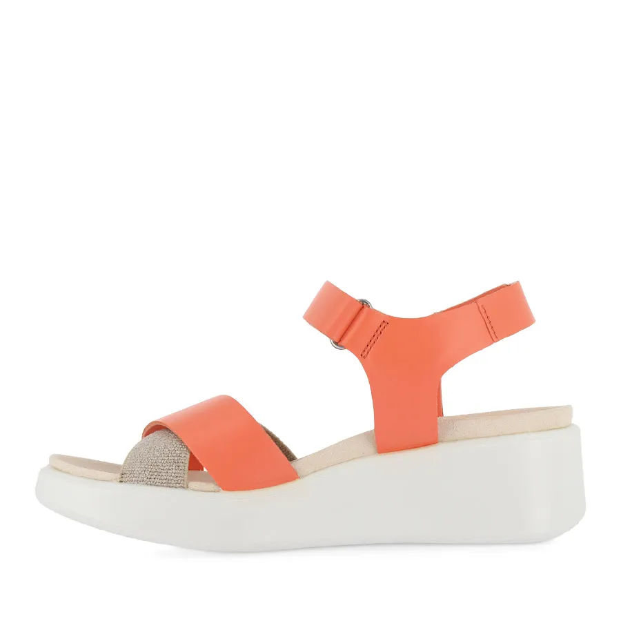 FLOWT WEDGE LX 273323 - CORAL LEATHER