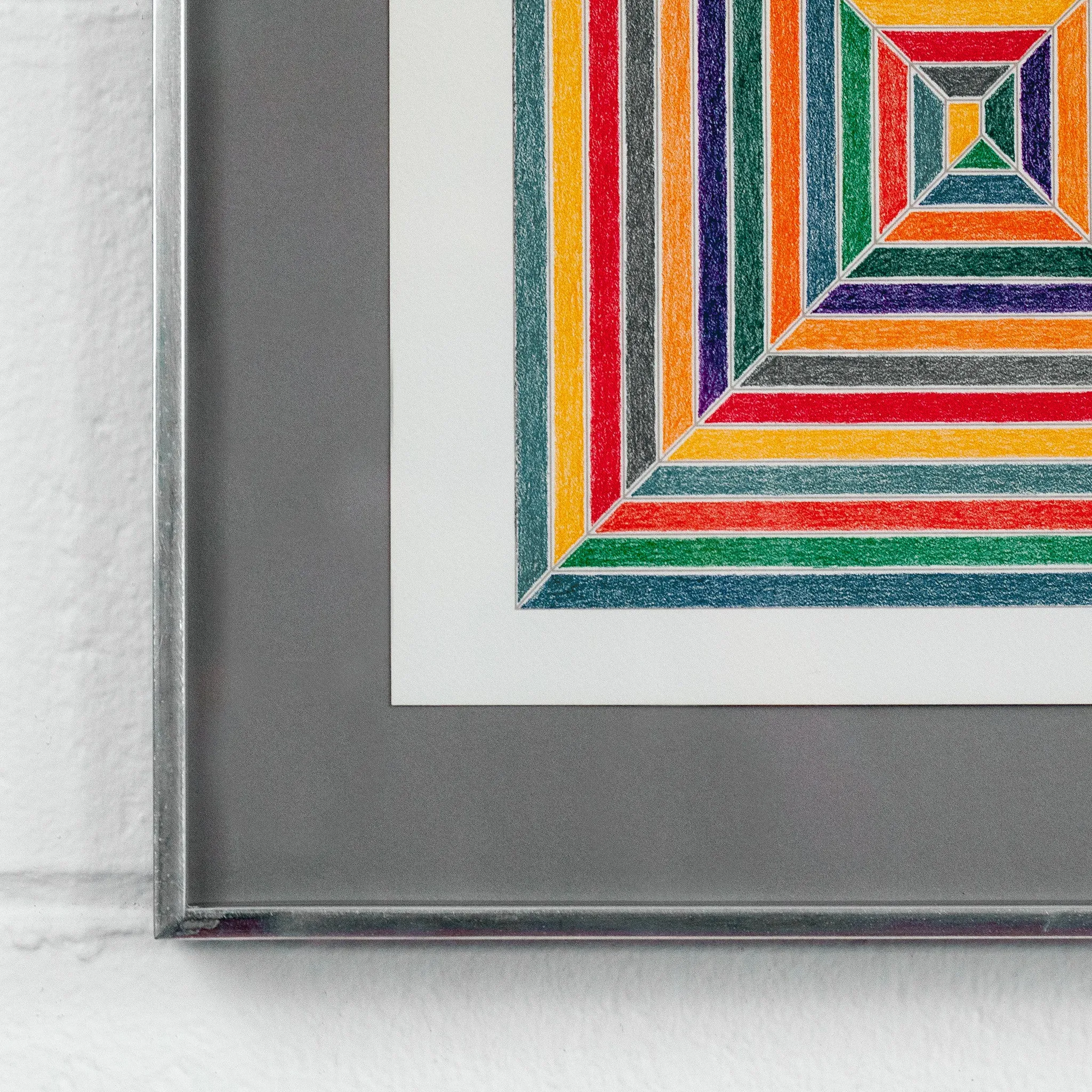 FRANK STELLA "LES INDES GALANTES" LITHOGRAPH, 1973