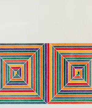 FRANK STELLA "LES INDES GALANTES" LITHOGRAPH, 1973