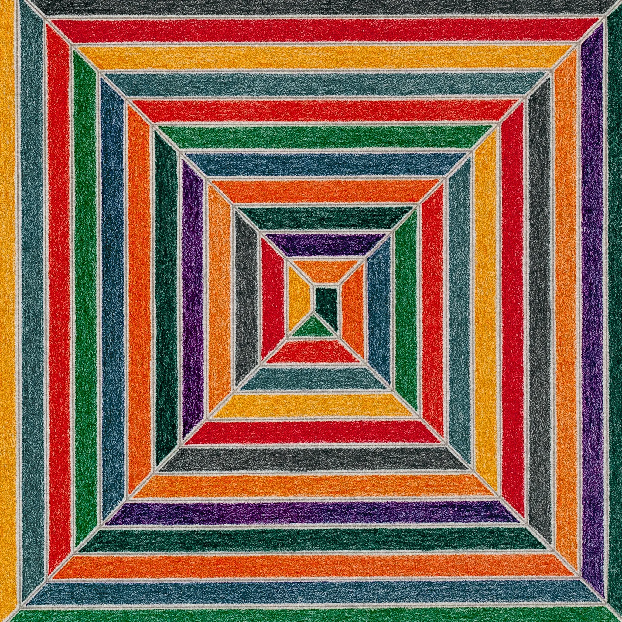 FRANK STELLA "LES INDES GALANTES" LITHOGRAPH, 1973
