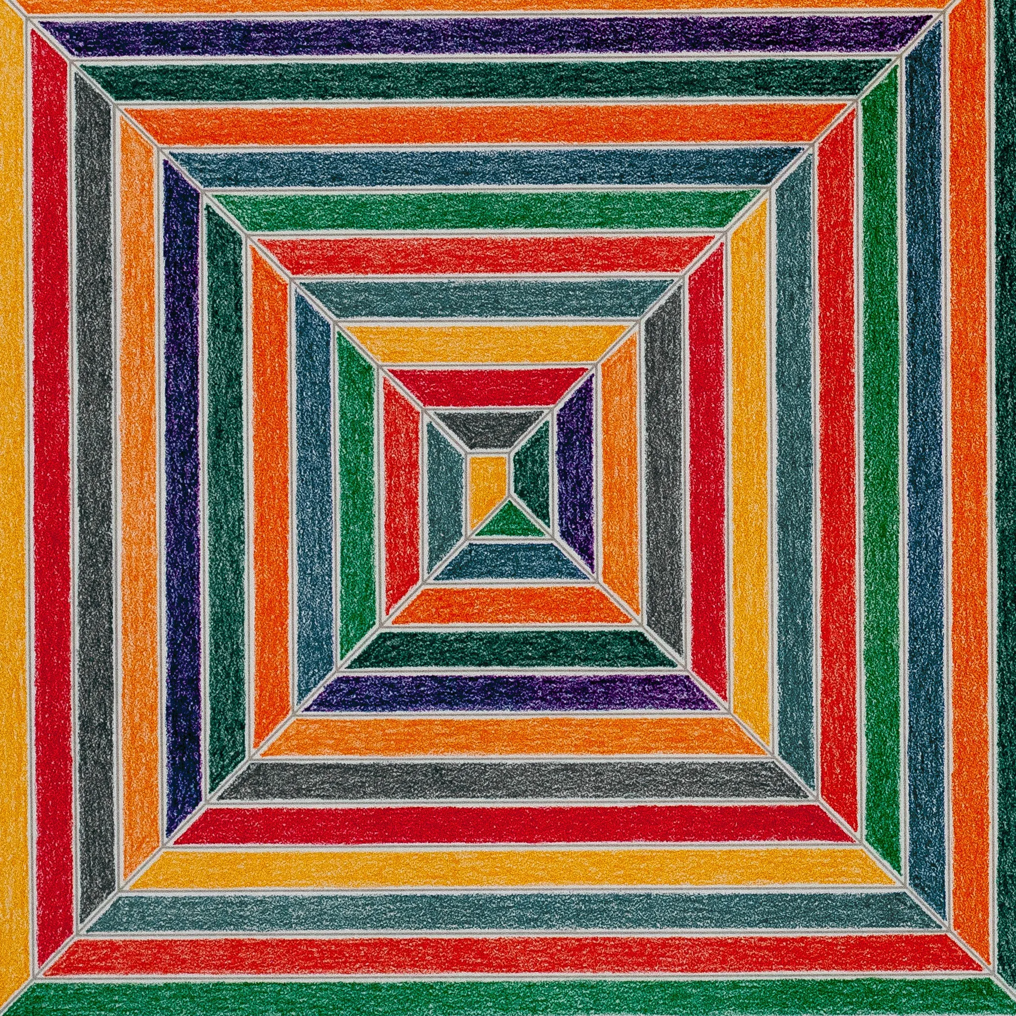 FRANK STELLA "LES INDES GALANTES" LITHOGRAPH, 1973