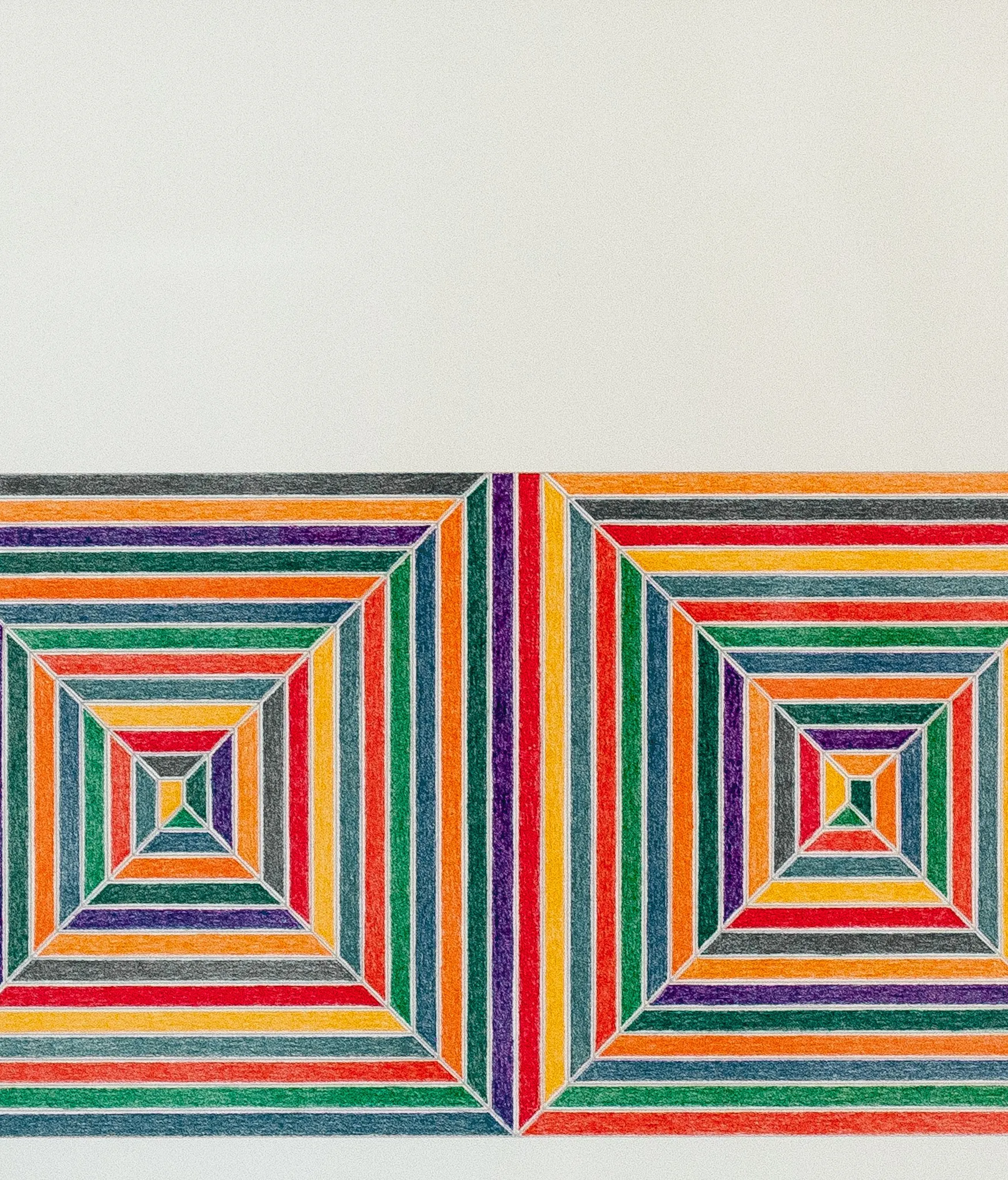 FRANK STELLA "LES INDES GALANTES" LITHOGRAPH, 1973