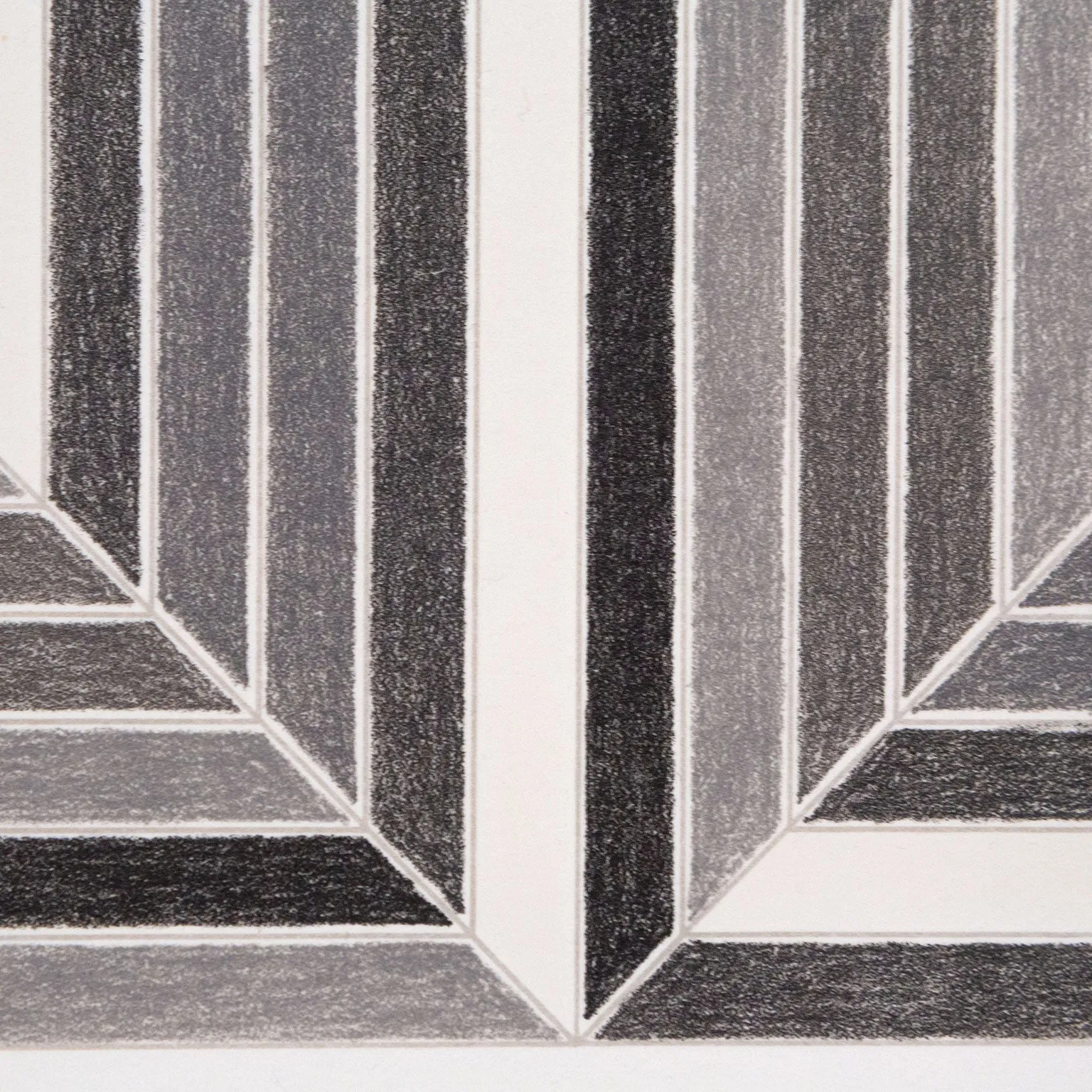 FRANK STELLA "LES INDES III" LITHO, 1973