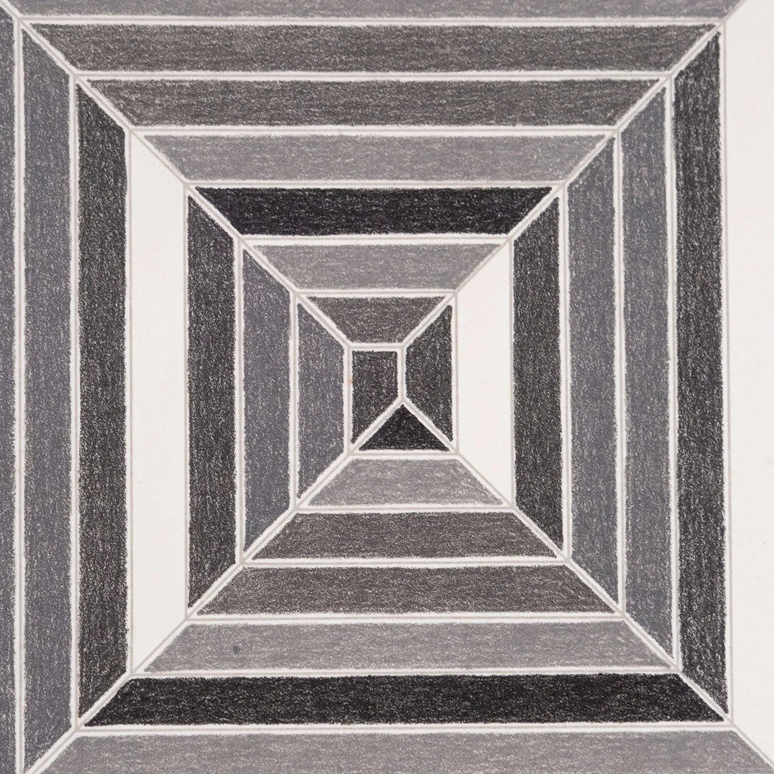 FRANK STELLA "LES INDES III" LITHO, 1973