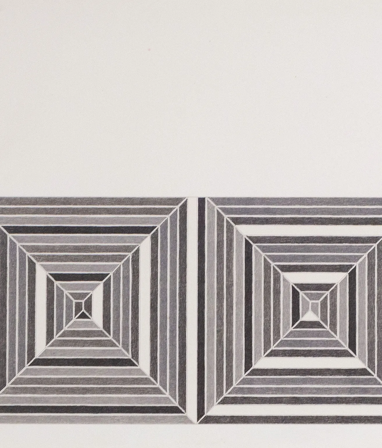 FRANK STELLA "LES INDES III" LITHO, 1973