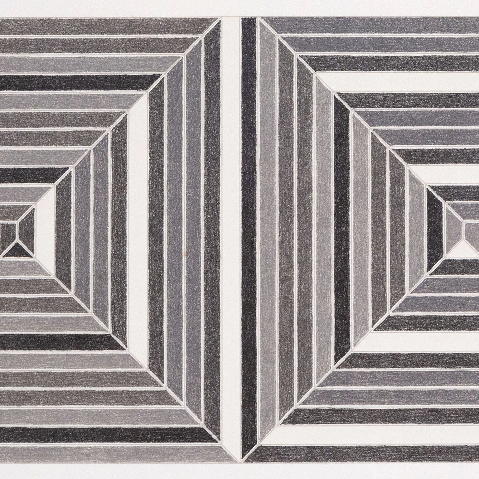 FRANK STELLA "LES INDES III" LITHO, 1973