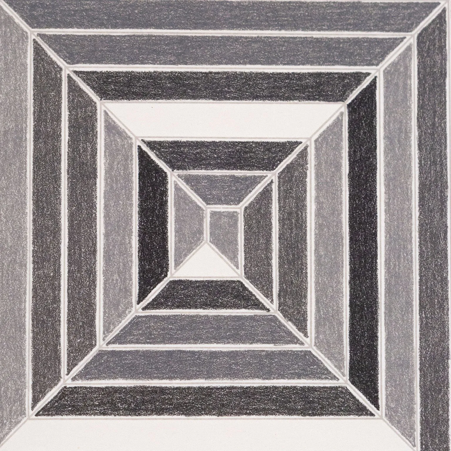 FRANK STELLA "LES INDES III" LITHO, 1973