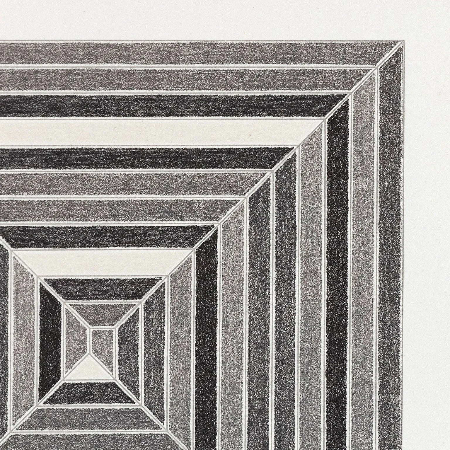 FRANK STELLA "LES INDES V" LITHOGRAPH, 1973