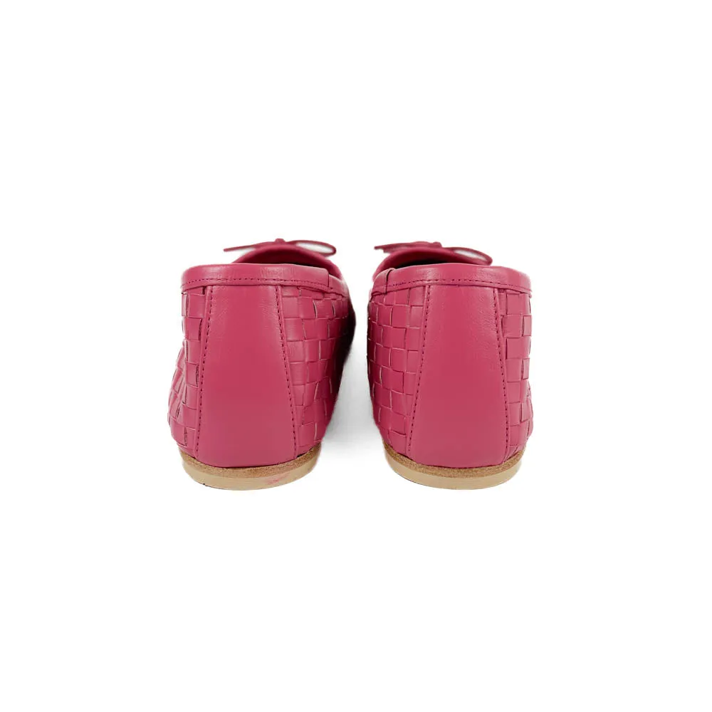 Freda Salvador - Jada Handwoven Ballet Flat (Magenta)