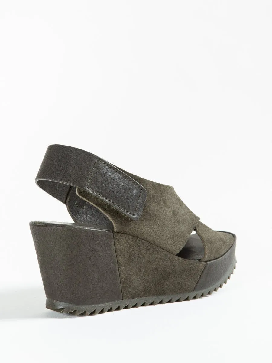 freya wedge - olive