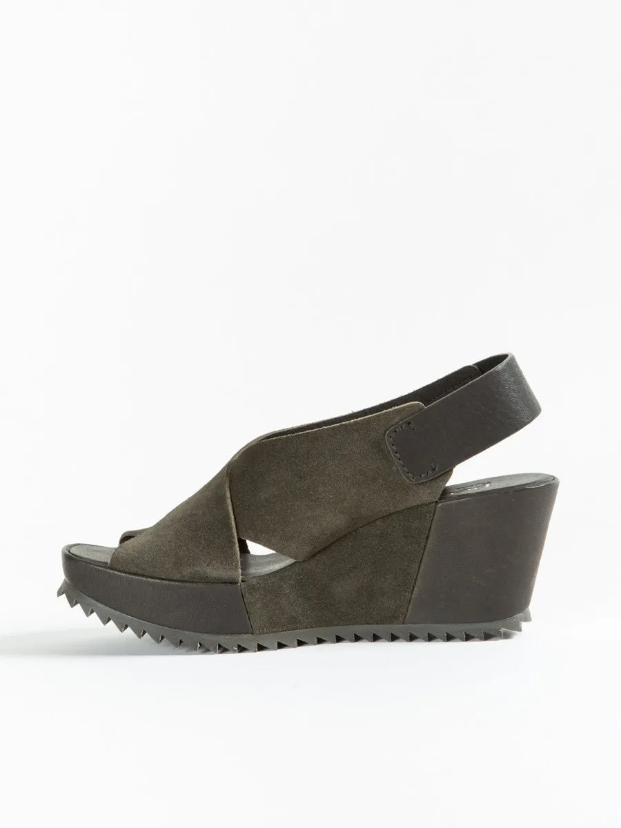 freya wedge - olive