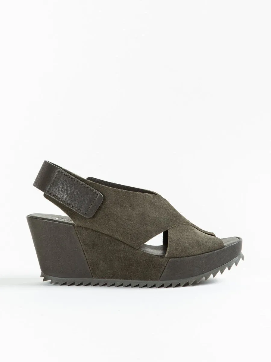 freya wedge - olive